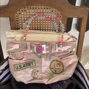Army pants purse